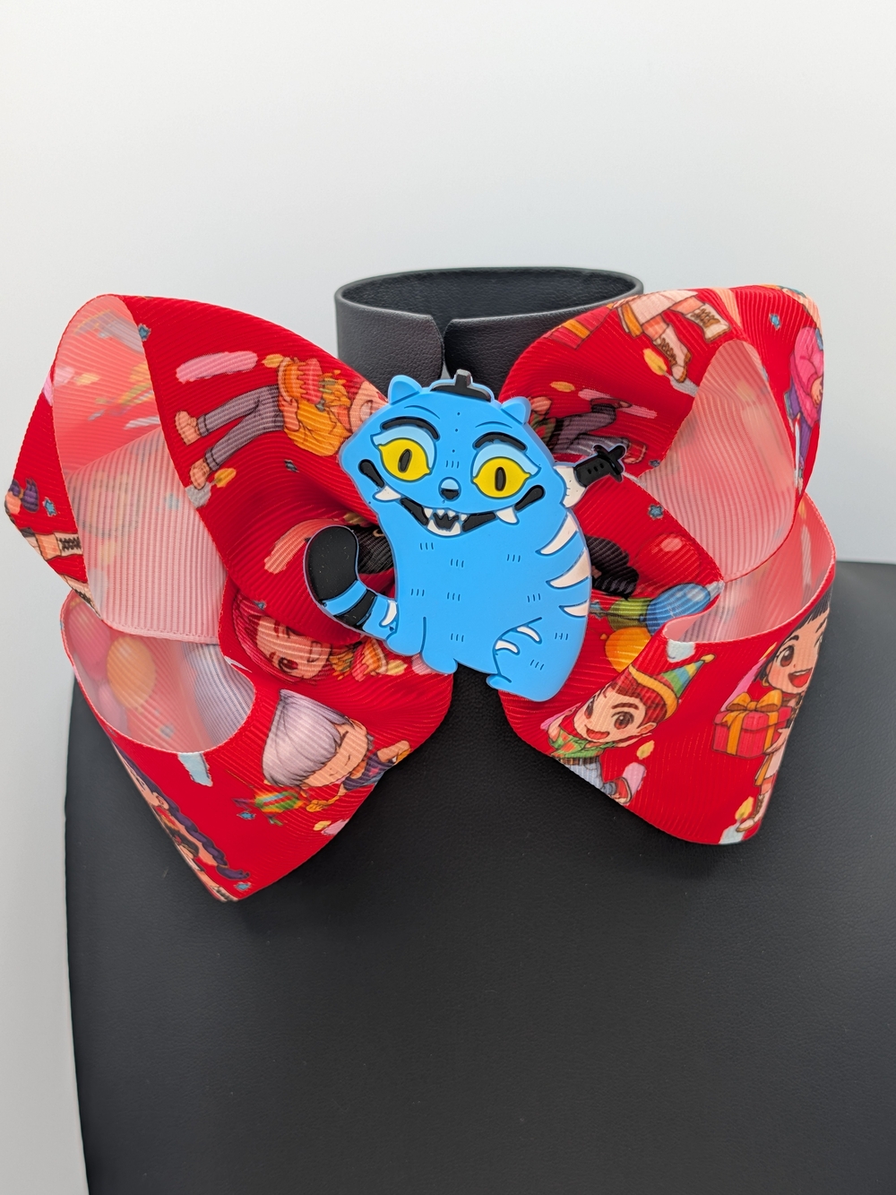 Red Medium Size Kpop Demon Hunters Huntrix Hairbow